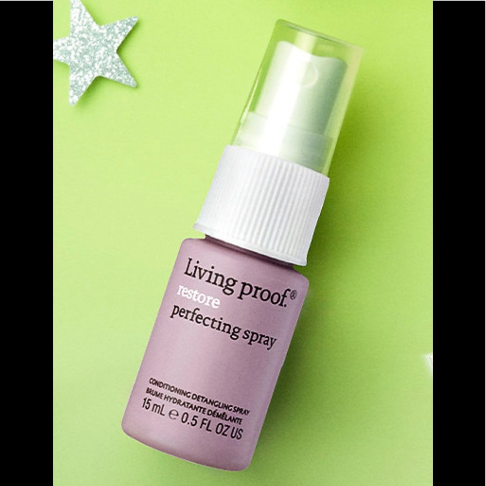 5 for $25  Living Proof Restore Perfecting Spray Travel Size